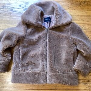 Banana Republic Fleece Teddy zip coat